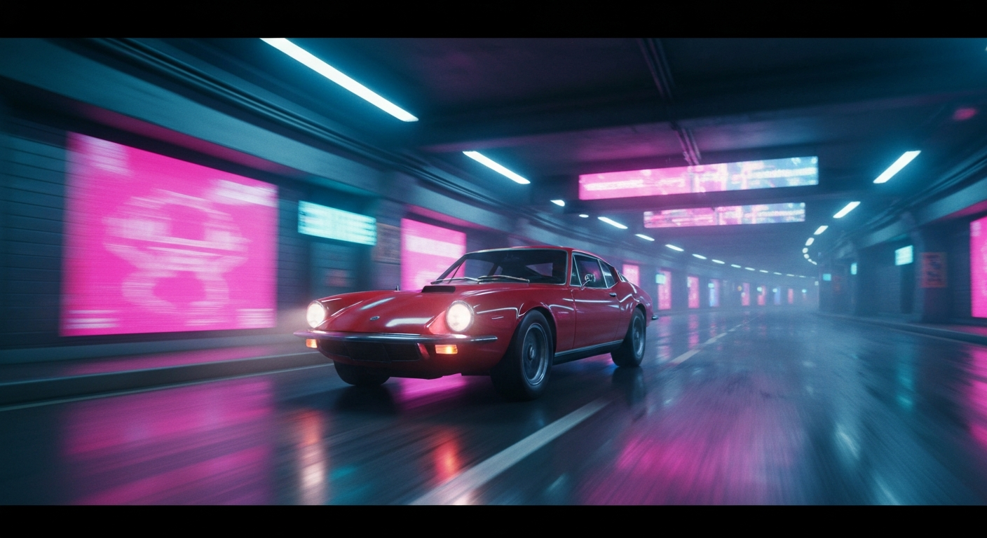 A cinematic still frame from Seedance 2.0 showing cinema-grade motion quality