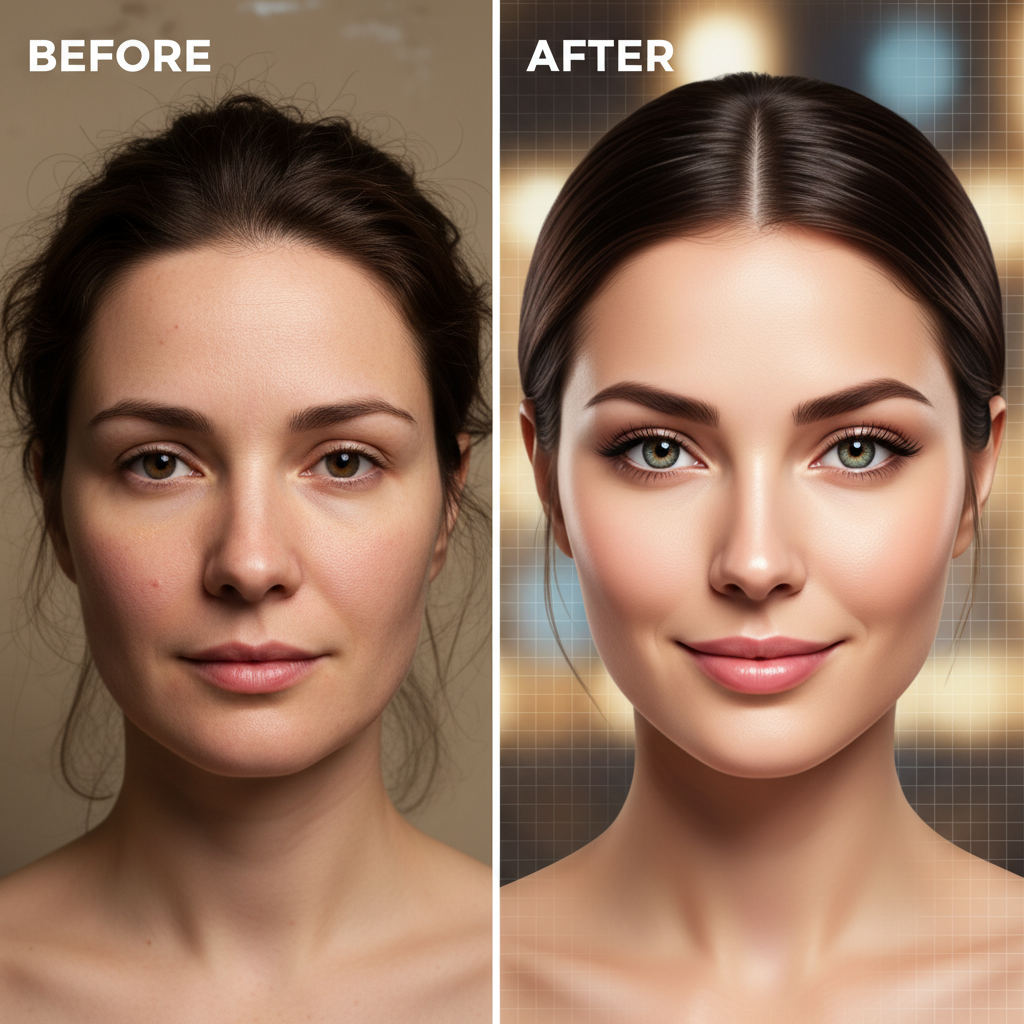 Before and after edit with Seedream v4.5